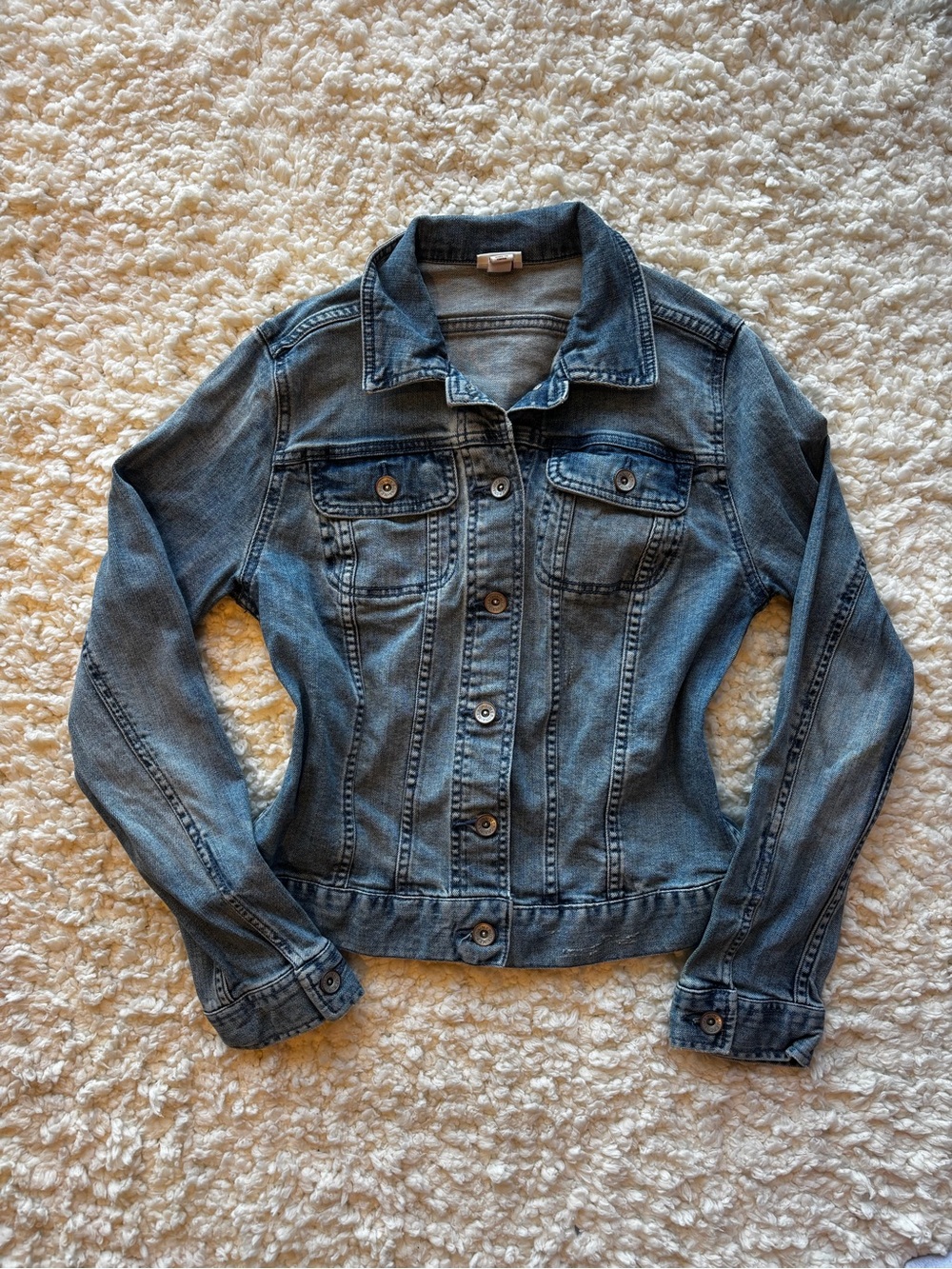Merona Medium Blue Denim Jacket